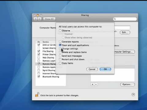 How to configure your Mac to accept VNC connections
