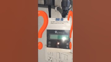 SOLAR inverter me fault code 9 kya hai❓🤔