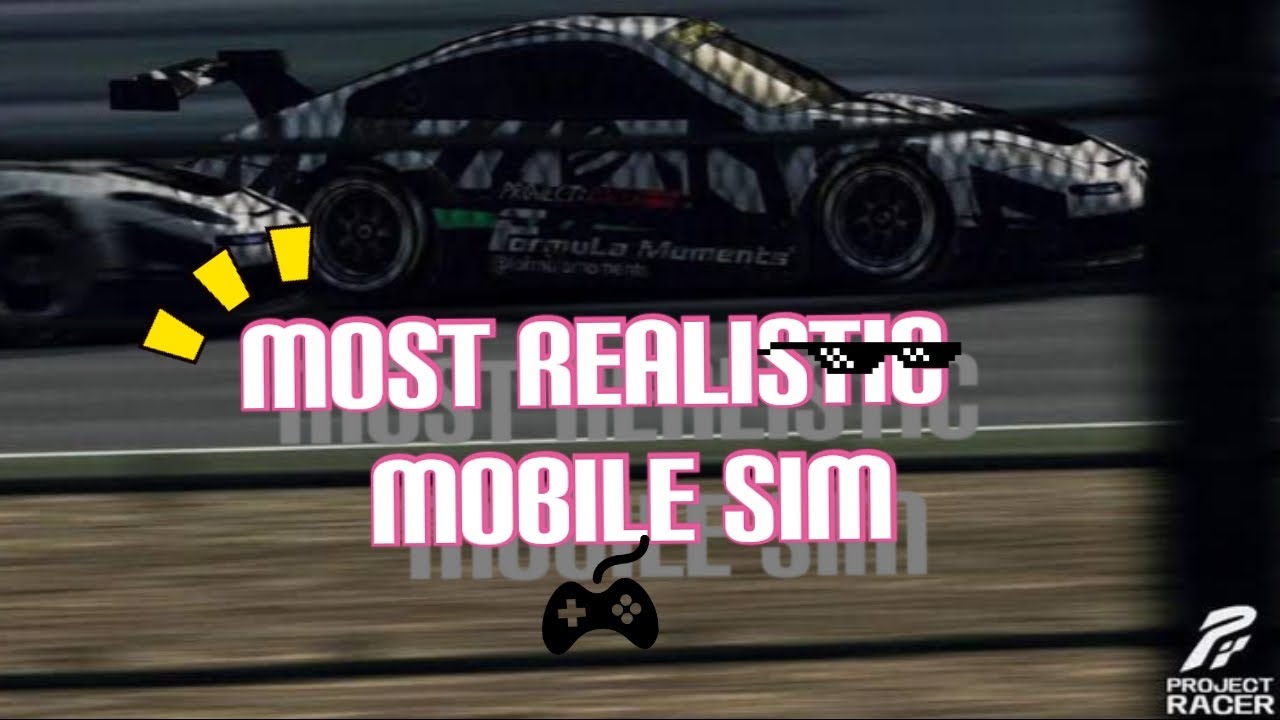 P:Racer | Realised Android racing sim - YouTube