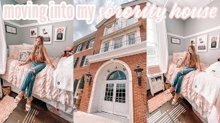 MOVING INTO MY SORORITY HOUSE! Kappa Alpha Theta | University of Alabama