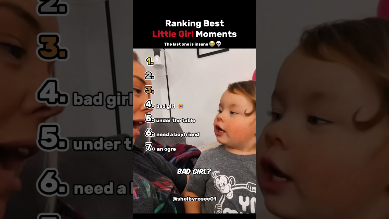 Ranking The Top 7 Best Little Girl Moments