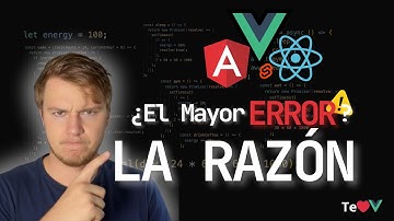 El MAYOR ERROR al elegir Framework (Vue, React, Angular)