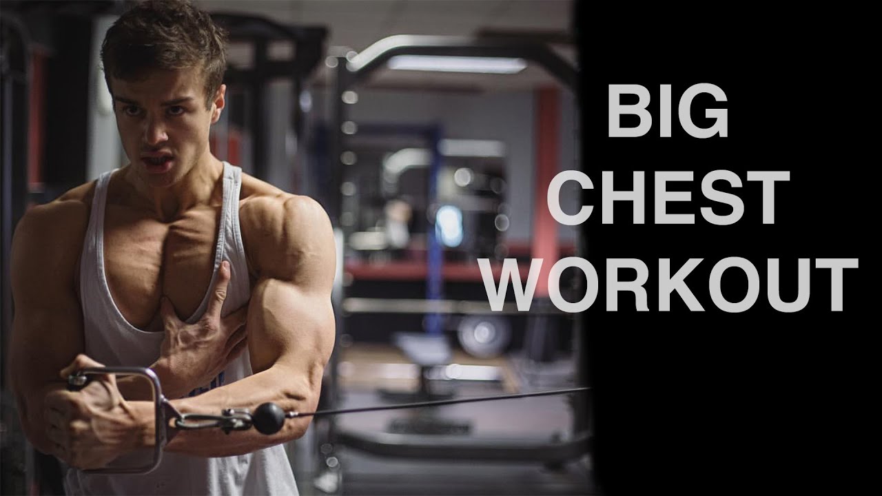BIG UPPER CHEST WORKOUT Chest and Triceps Voice over YouTube