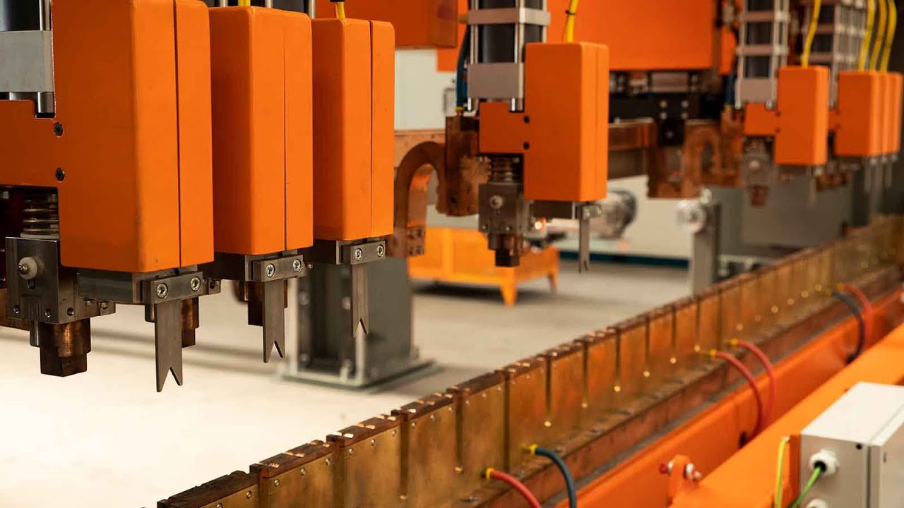 LIBERTY T 4000 - Special electro-welded mesh plant for precast elements ...