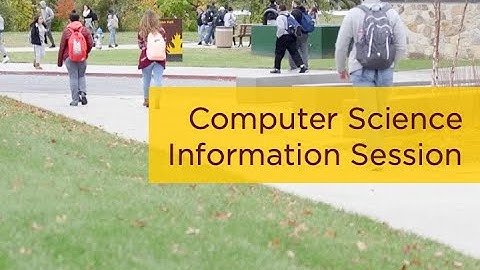 Rowan University Department of Computer Science Information Session, January 2021
