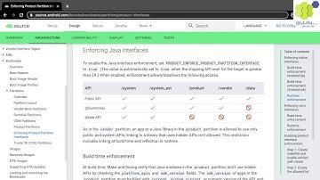 Android 12 Internals: [Ch3.vid5] Partitions