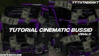 TUTORIAL CINEMATIC BUSSID HD!!!