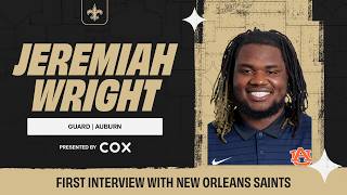 Jeremiah Wright's First Interview with the Saints | 2026 NFL Draft
