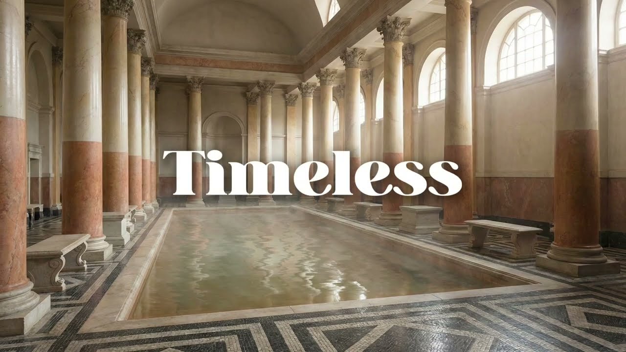 Timeless Grand Marble Spa 🏛️ Ethereal Water Echoes & Healing Piano Music for Deep Sleep