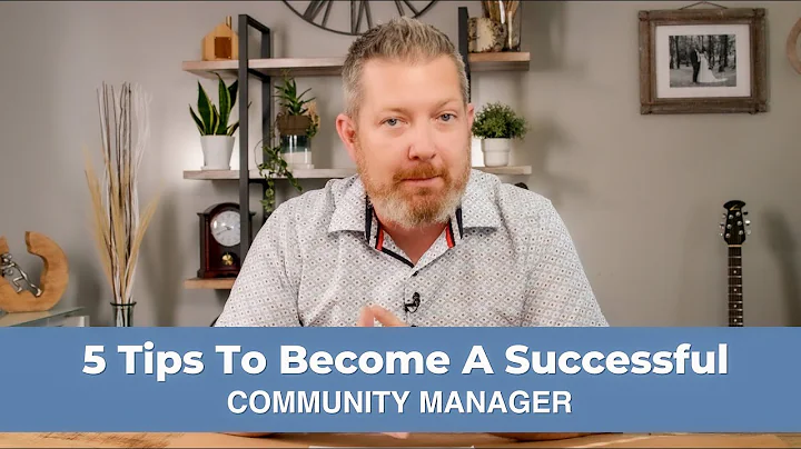 5 TIPS to Be the BEST Community Association Manager