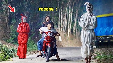 Prank Pocong Terlucu ! Ketemu Pocong beneran ? Dijamin Ngakak Kocak 🤣🙏