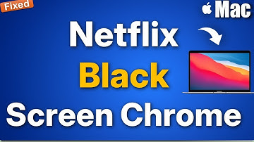 Netflix, Hulu zwart scherm in Chrome op Mac: oplossen