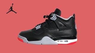 Air Jordan 4 Bred Reimagined