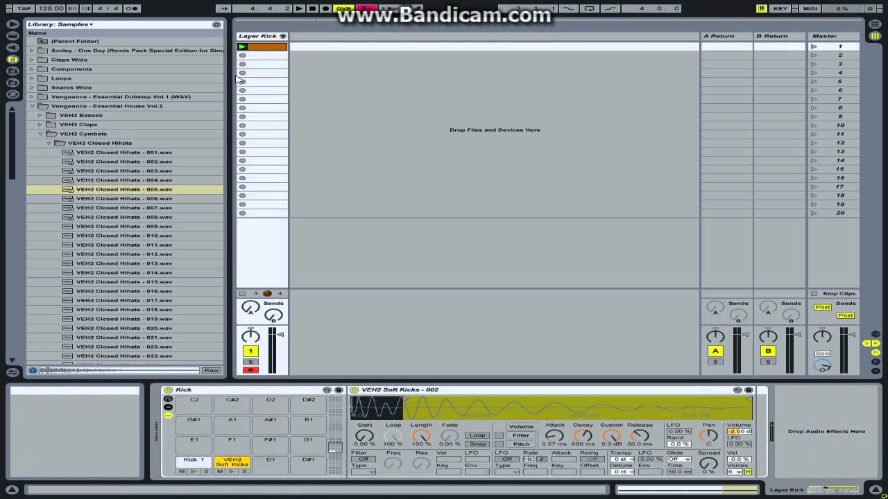 Creation Kick in Ableton Live. - YouTube