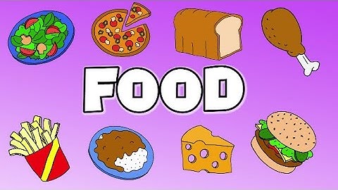 Learn Food Vocabulary | Talking Flashcards