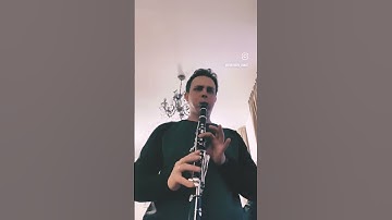 Double tongue and upper register on clarinet