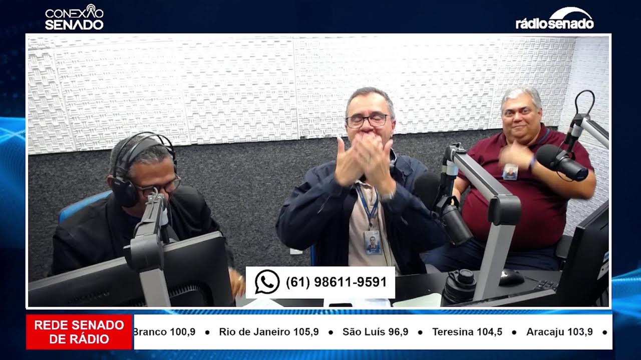26/06/2025 Conexão Senado Federal Brasília - DF Rádio Senado -  Jornal TV📺 Senado 🇧🇷 Brasil Jornal TV