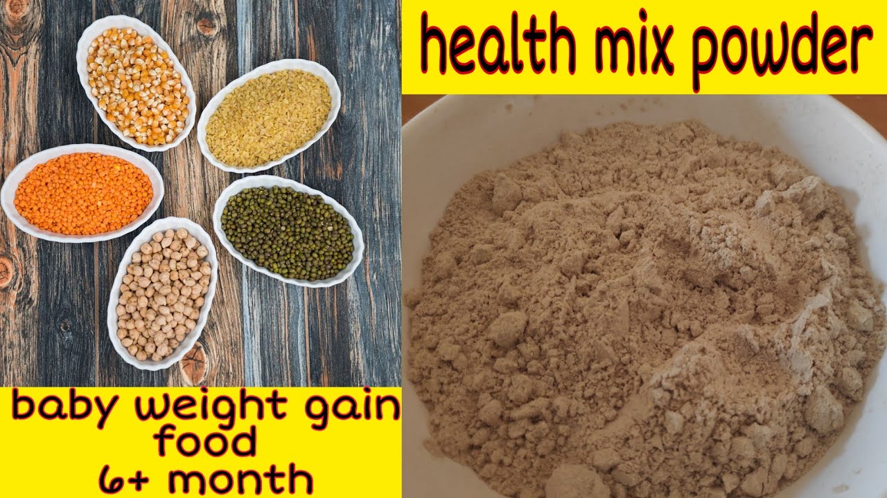 Health mix powder for babies/சத்துமாவு செய்வது எப்படி/healthy weight