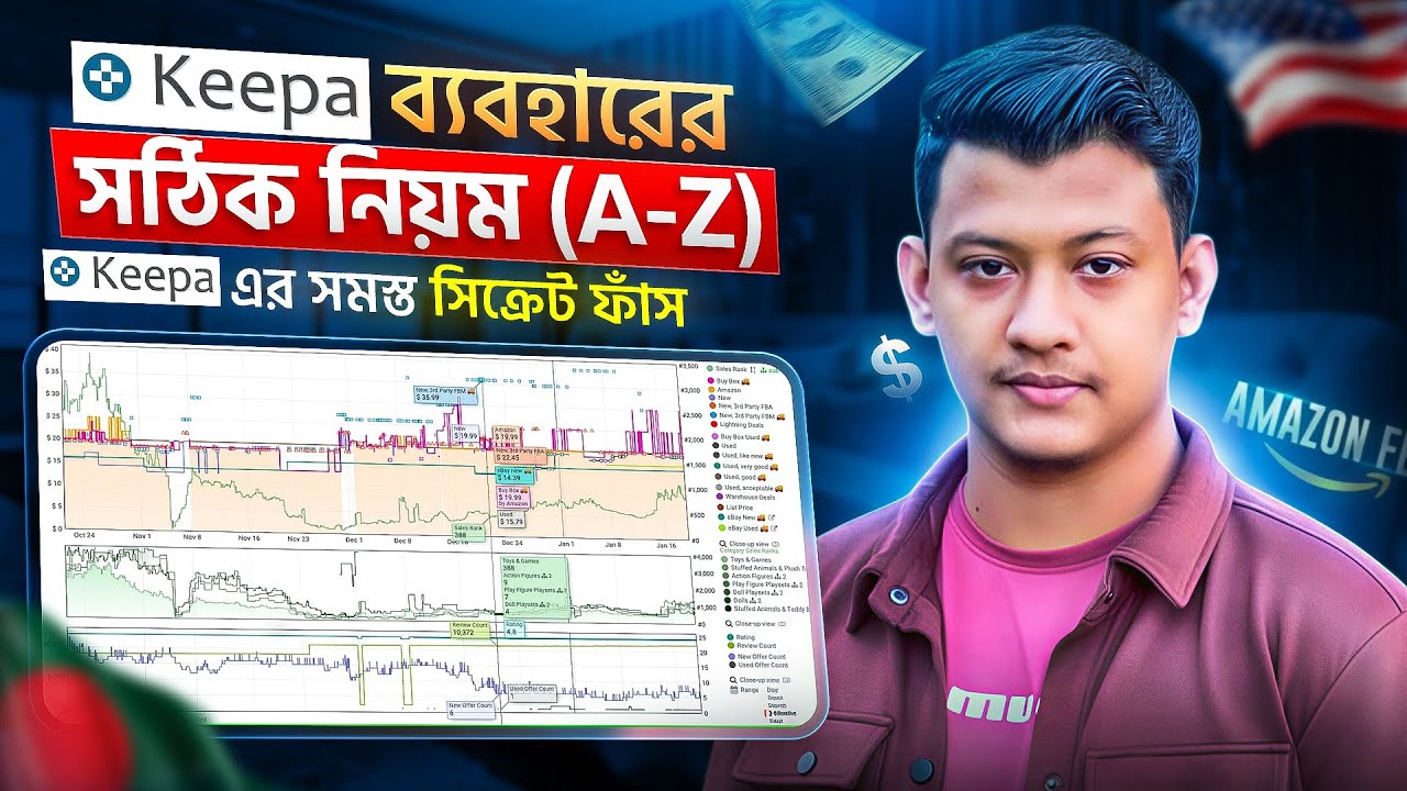 How To Use Keepa for Amazon FBA (Complete Tutorial 2026) Bangla ...