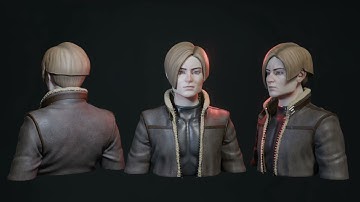 Speed sculpt #7 Leon Kennedy Resident Evil 4