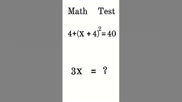 Math Test 😇 | Find the Solution — Only Geniuses Can! 💯🧠