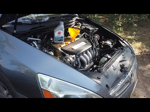 Vídeo: Como você verifica o óleo em um Honda Accord 2007?