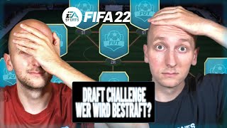 WÜRFEL BLIND DRAFT CHALLENGE IN FIFA22 🙈🔥 WER KRIEGT DAS BESSERE TEAM?