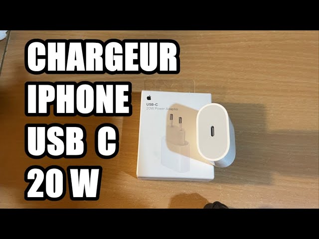 CHARGEUR IPHONE 