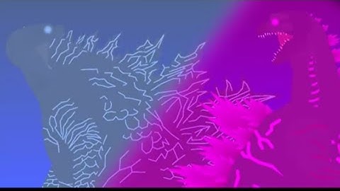 legendary godzilla 2019 vs shin godzilla|stick nodes animation