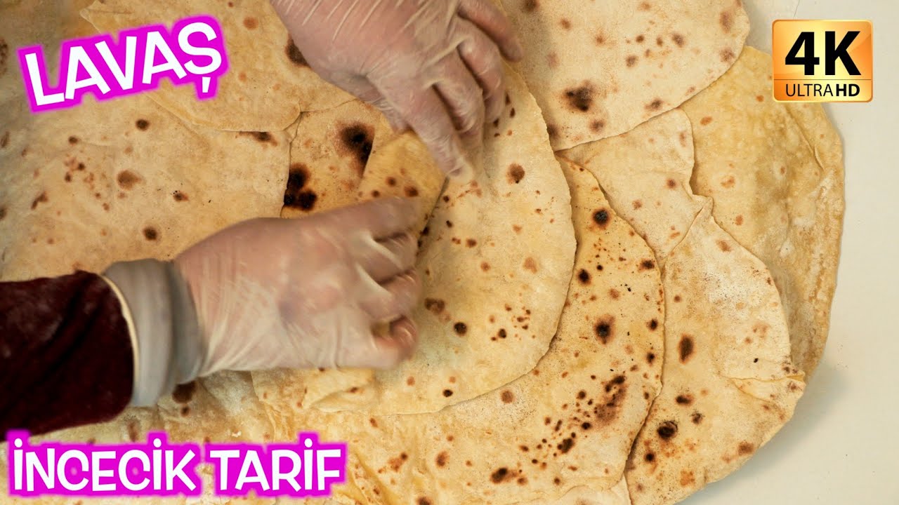 Evde İncecik Lavaş Ekmek Yapımı – Yemek Tarifleri – 4K UHD Video Evde İncecik Lavaş Ekmek Yapımı – Yemek Tarifleri – 4K UHD Video
