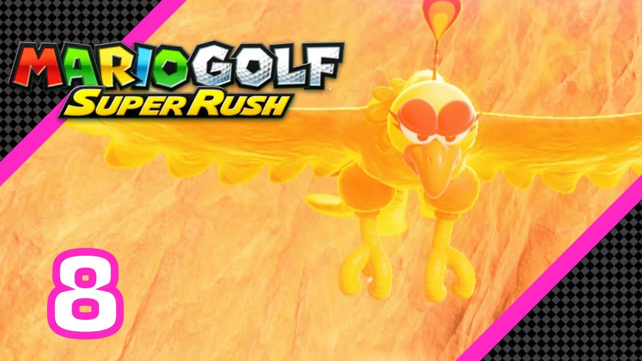 Sacred Flamebeast! Gold Badge! - Mario Golf: Super Rush - 100% Playthrough (8)