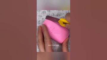 Soft soap cubes making tutorial 💮💮💮😋 / #tutorial #fypシ #shorts