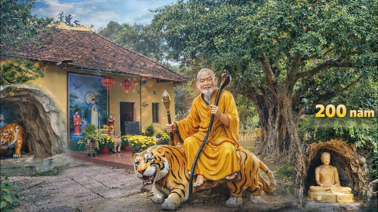 Phần 2. Chùa Phước Linh_ Ông Sư Lập Chùa cưỡi hổ từ núi Tà Lơn về thất sơn. Ngọn núi còn hoang sơ