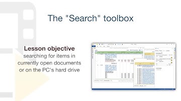 PriMus tutorial– The "Search" toolbox - ACCA software
