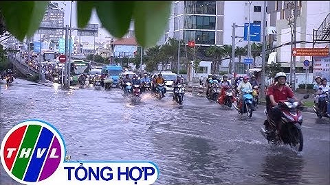 THVL | Triều cường tiếp tục lên cao, nhiều tuyến đường ở TP.HCM biến thành sông