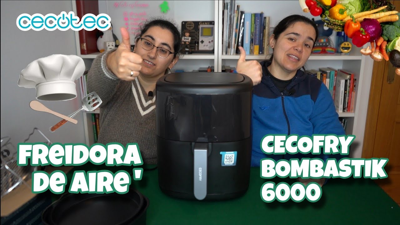 CECOMIX y MAMBO de Cecotec, 🎉 OFERTÓN 🎉 ¡Prepárate para un año lleno de  sabores con la freidora sin aceite Cecofry Bombastik 6000