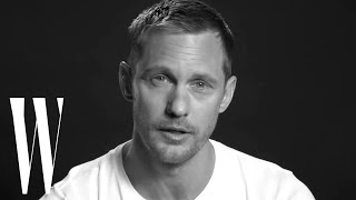 Alexander Skarsgård on His First Kiss, Jessica Lange, and Dr. Pepper | Screen Tests | W magazine