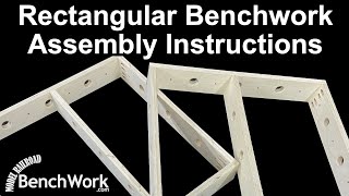 Modelrailroadbenchwork.com Rectangular benchwork instructions