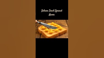 Toast Spread ASMR 🪐 Satisfying #asmr #toast #satisfying #ai #relaxing #shorts #oddlysatisfying