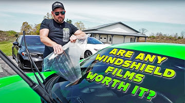 After Testing ALL the Top WINDSHIELD Protections Films, This is What We Found Out!