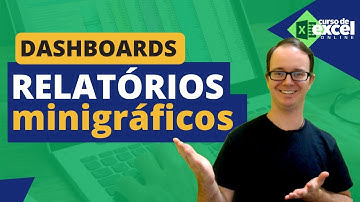 Como Criar RELATÓRIOS com MINIGRÁFICOS no EXCEL | MINIGRÁFICOS