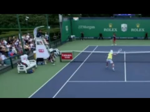 SHOCKING Aussie player disqualified after smashing ball into umpire’s face