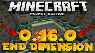 THE END DIMENSION in MCPE 0.16.0?! - MINECRAFT PE 0.16.0 (End Map) - Minecraft PE (Pocket Edition) screenshot 5