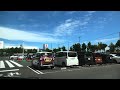 イオンモール札幌苗穂店 平面駐車場：出口（国道275号側）[ 札幌市 4K/30fps 車載動画 2022]