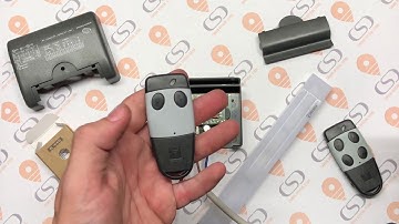 Duplicazione radiocomando Cardin S449 su ricevente mini