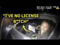 Watch Entitled Driver Refuses Extraction After Hiding Open Container in Backseat (Full Bodycam)
