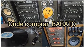 Onde comprei meu som vintage