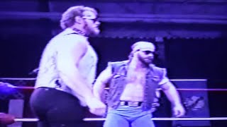 The Dirty White Boy's Vs Dave Bowman & Mike Jackson Mid South Wrestling 1985