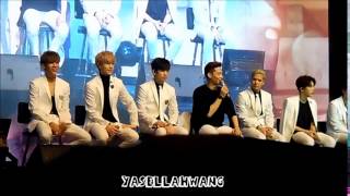 151128 GOT7 Q&amp;A @ JKT FAN MEETING &quot;FANBOY SCREAM JB&#39;S NAME&quot;