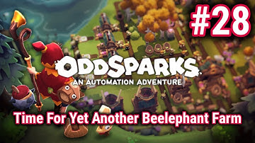 Oddsparks: An Automation Adventure - Episode 28 - 2025 PS5 Gameplay - Yet Another Beelephant Farm!